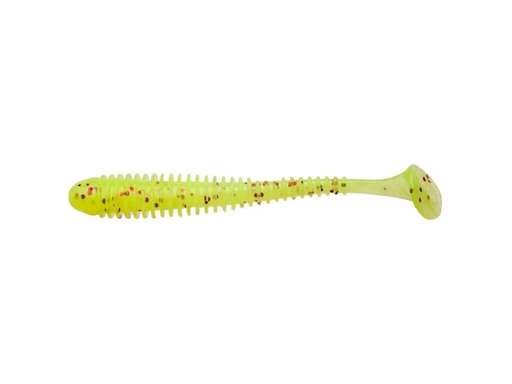 Výhodná Nabídka Keitech Gumová nástraha Swing Impact 3" 7,6cm 2g Chartreuse Red Flake 10ks