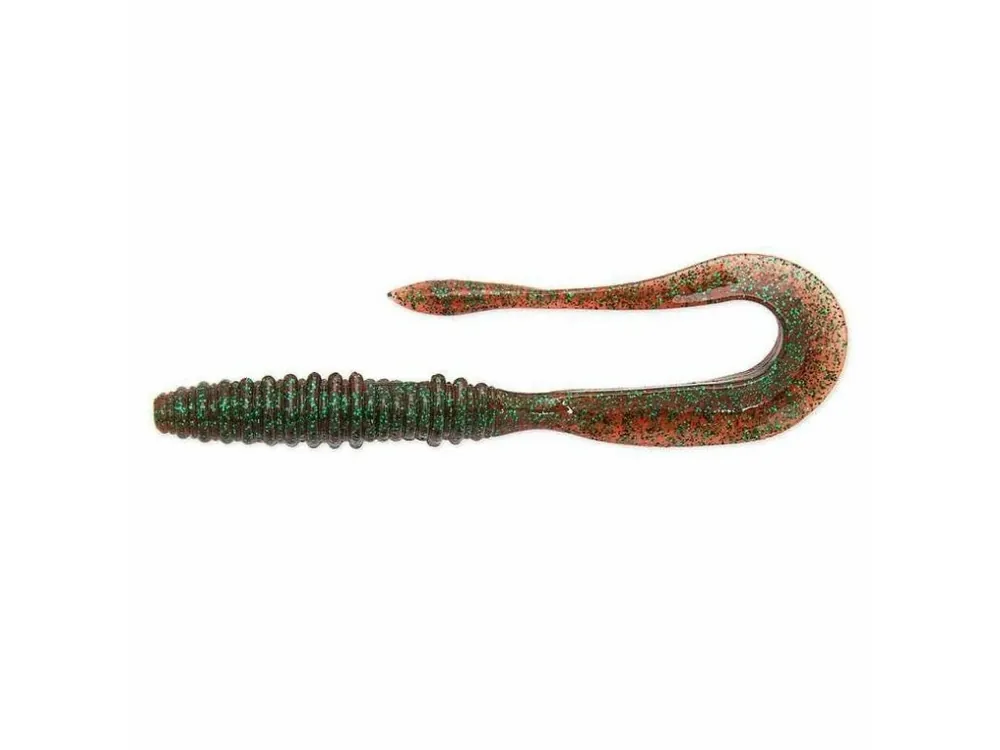 Sleva Keitech Gumová nástraha Mad Wag Mini 2,5" 6,3cm 0,6g Plum Green FLK 12ks