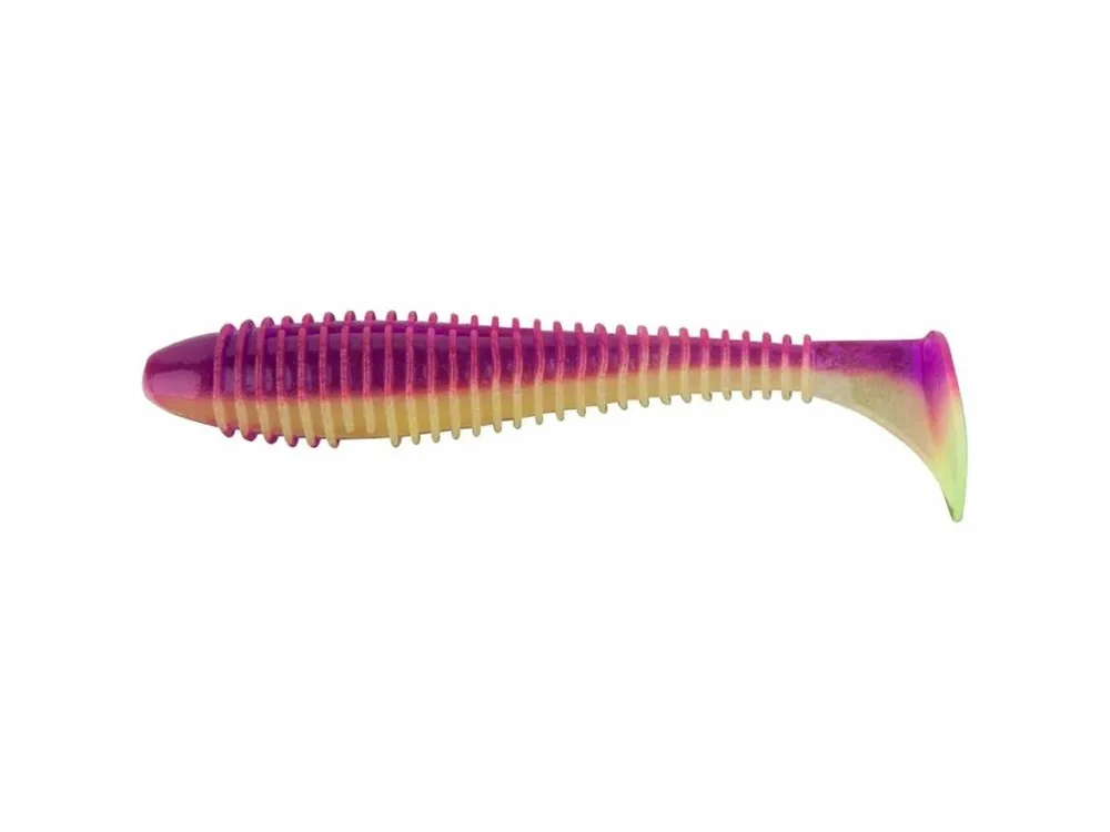Keitech Gumová nástraha Swing Impact FAT 3,8" 9,6cm 8,5g Grape Shad 6ks Rychlé Dodání