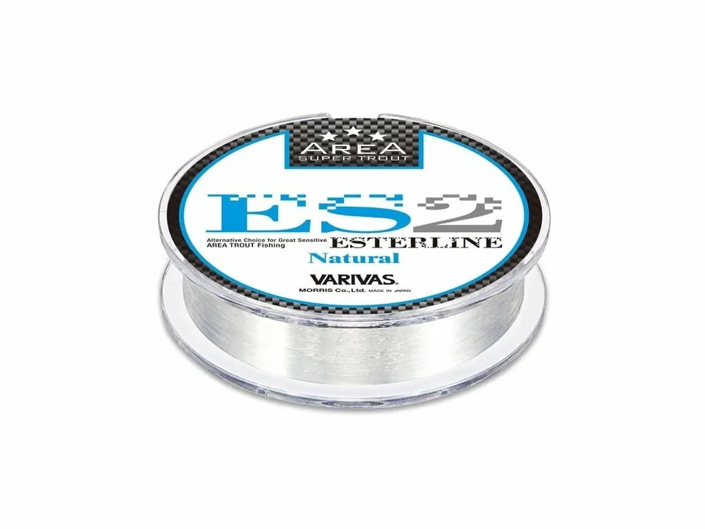 Vlasec VARIVAS Super Trout Area ES2 Ester Natural 0,3 80m 0,09mm 0,79kg Výhodná Nabídka