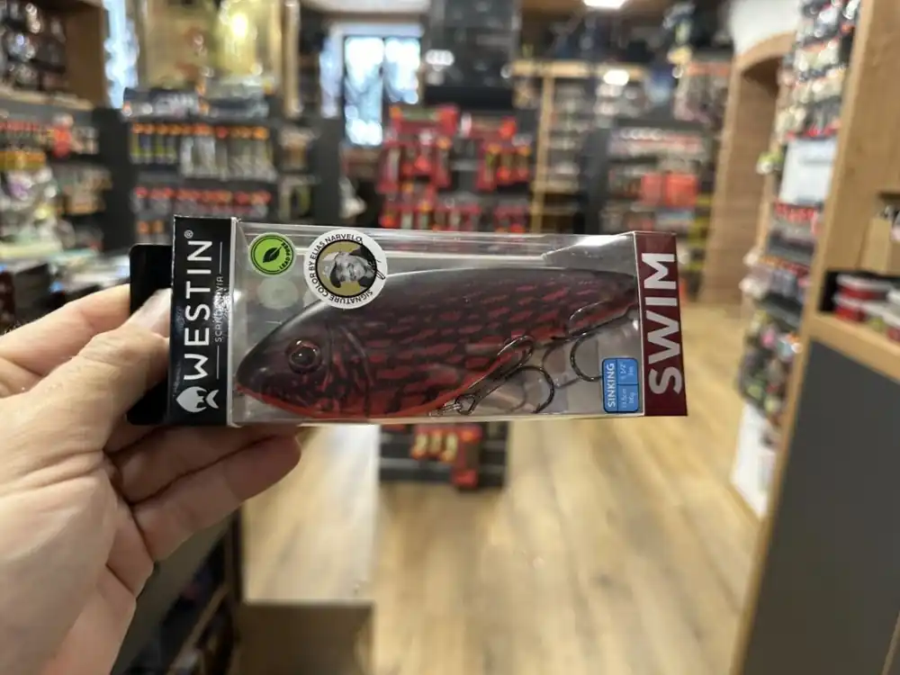 Top Prodej Westin Wobler Swim Glidebait 13.5 CM 86G SINKING Real Pike Fire Limited