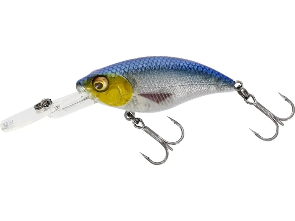 Nízká Cena Westin Wobler BuzzBite Crankbait 5cm 6g Low Floating 3D Blue Headlight