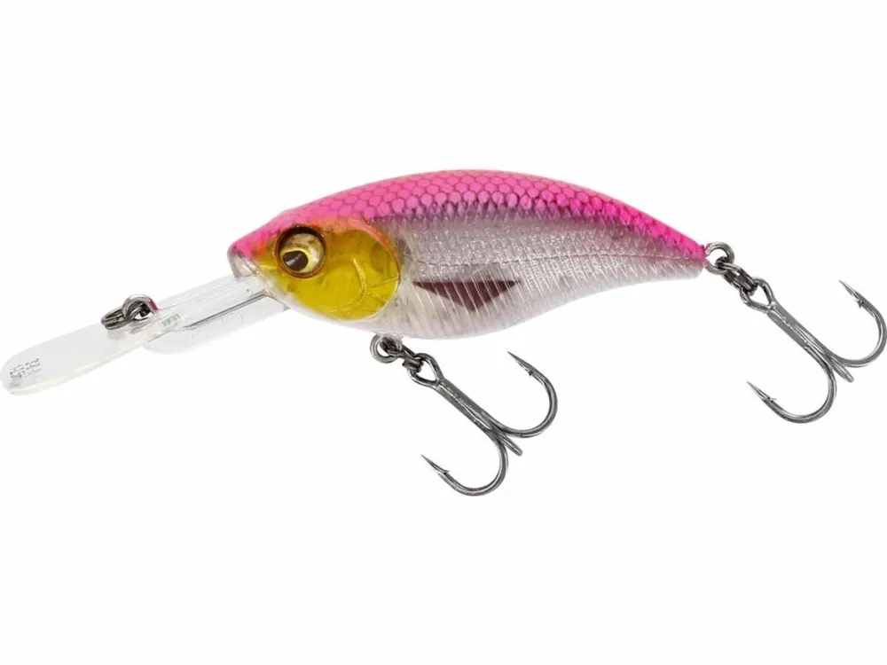 Westin Wobler BuzzBite Crankbait 6cm 10g Suspending 3D PINK HEADLIGHT Speciální Cena
