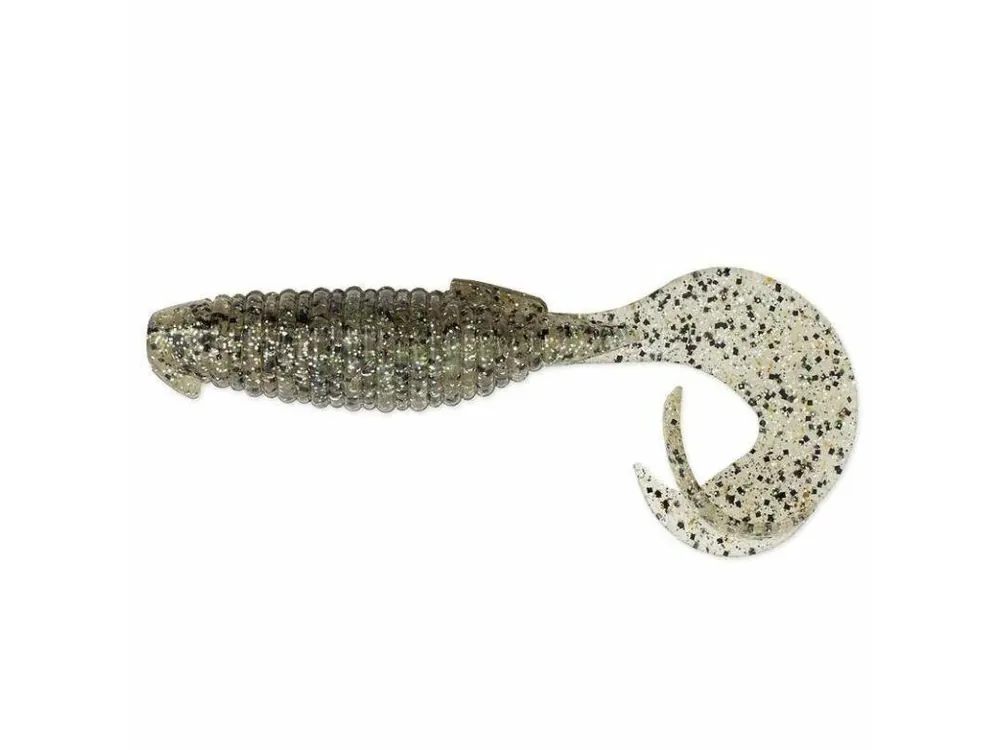 Keitech Gumová nástraha Flapper Grub 4" 10,2cm 6,5g Silver Shad 7ks Vysoce Kvalitní