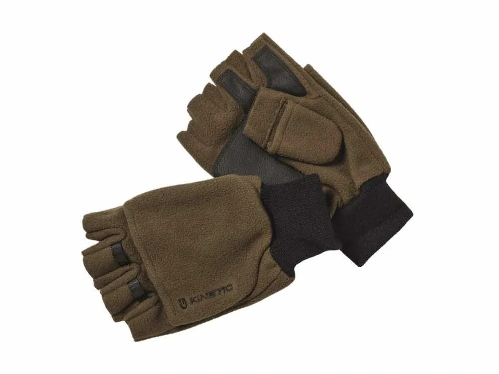 Aktuální Zimní rukavice proti větru Kinetic Wind Stop Fold Over Mitt Green M
