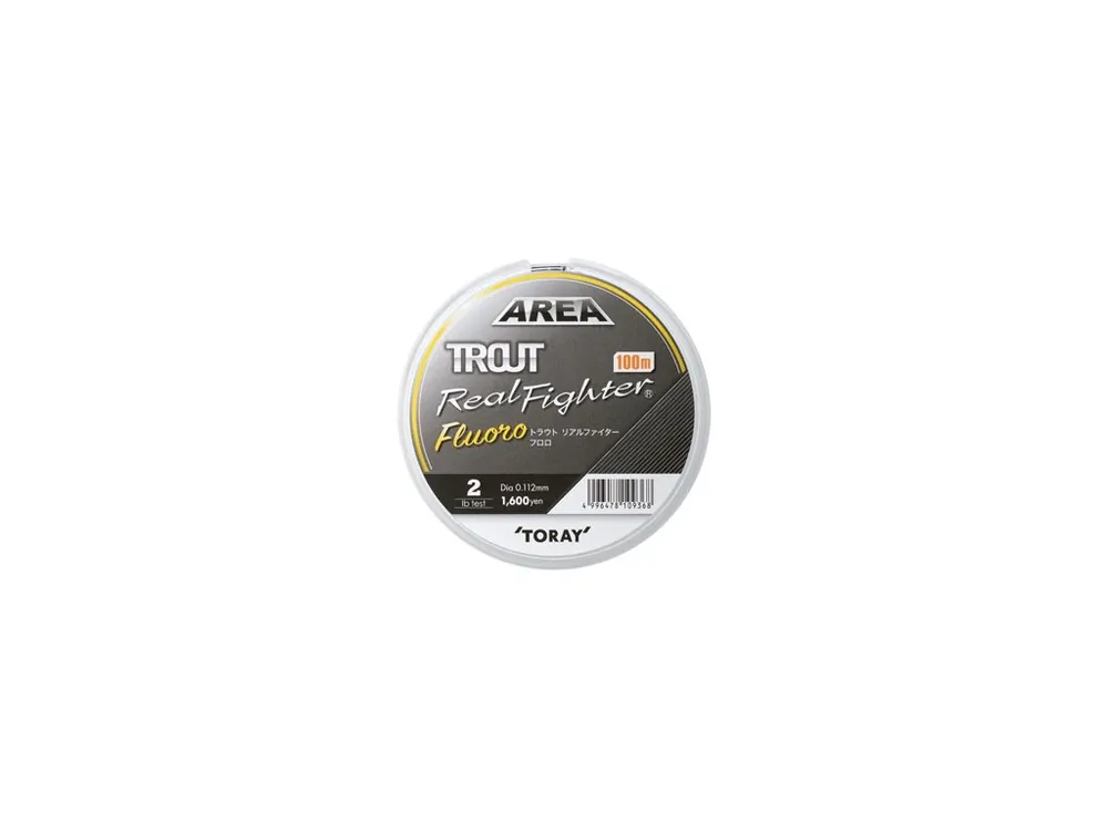 TORAY Fluorocarbon Trout Area Real Fighter Fluoro 100 m 0,098 mm Koupit Online