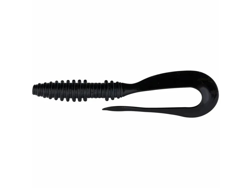 Značkový Keitech Gumová nástraha Mad Wag Mini 2,5" 6,3cm 0,6g Black 12ks