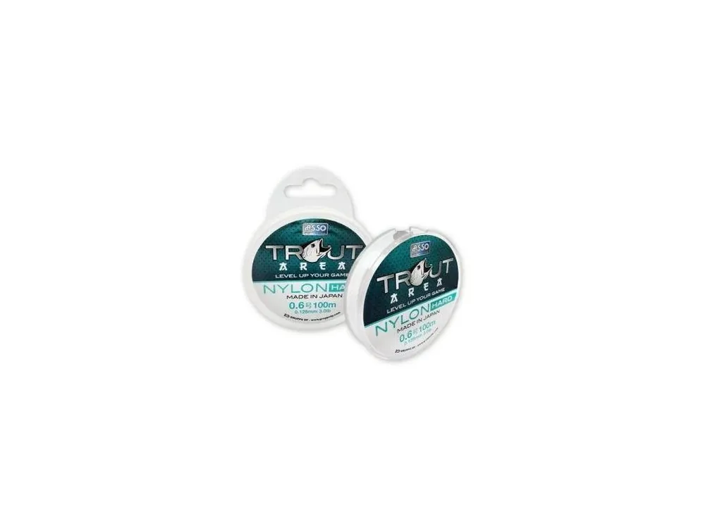 Kup Teď Asso Trout Area Nylon Hard 2 Lb, 0,104 mm, 0,4 Go 100 metrů