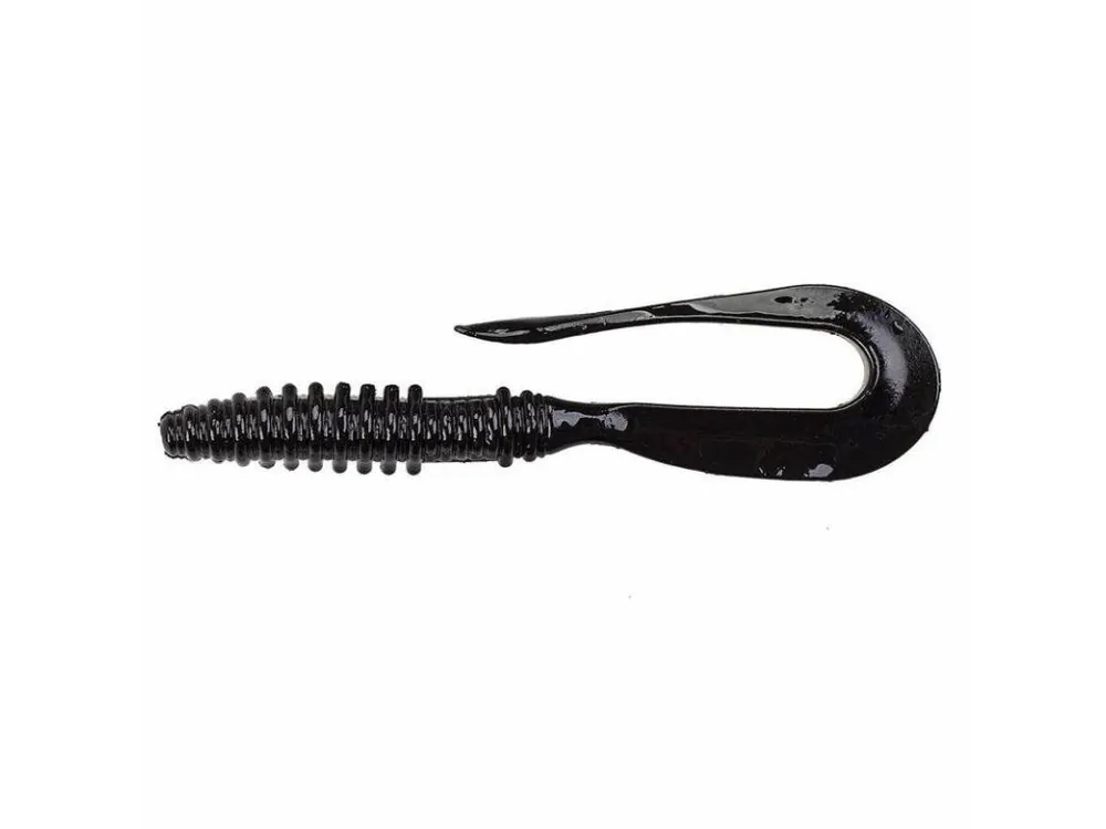 Vysoce Kvalitní Keitech Gumová nástraha Mad Wag 7" 17,8cm 12,3g Black 6ks