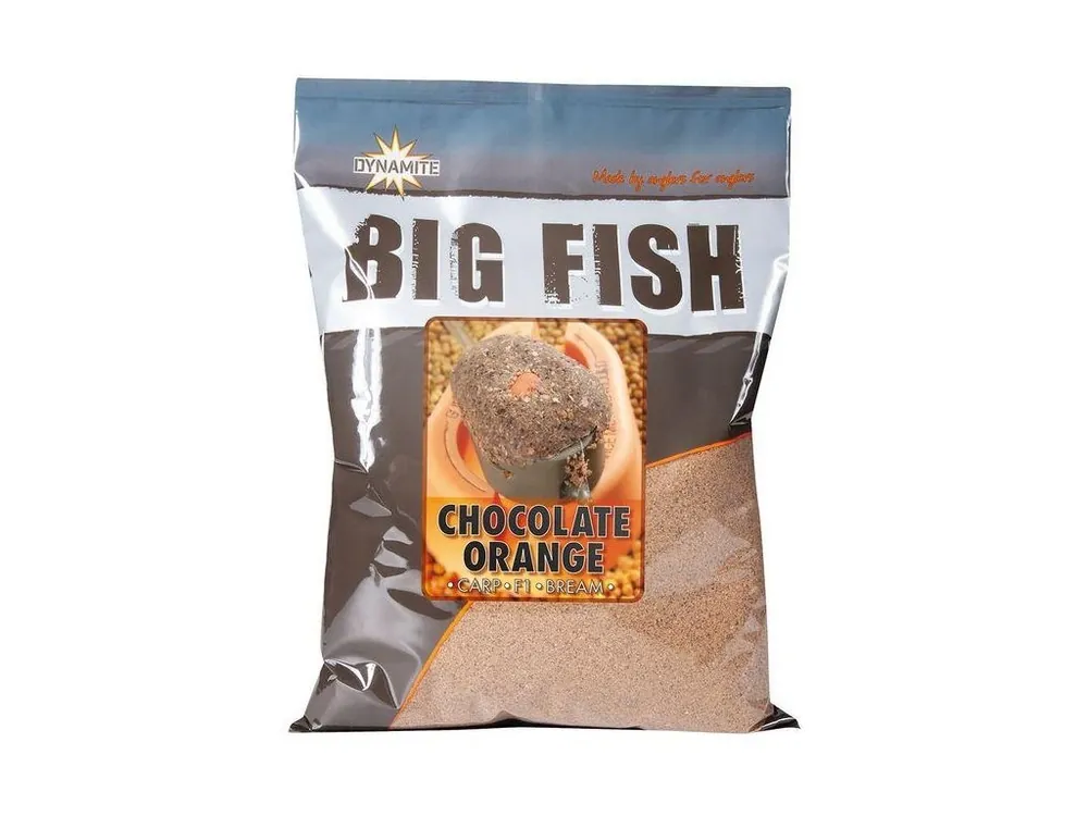 Víkendová Akce Dynamite Baits Groundbait Big Fish Chocolate Orange 1,8 kg