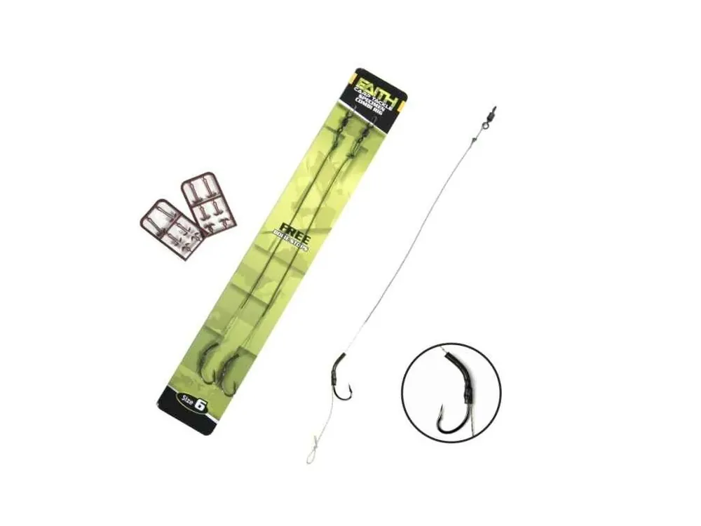 Koupit Online FAITH Specimen hotové návazce na kapra 2ks zarážky, vel 6