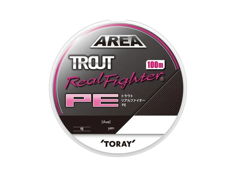 Tovární Cena TORAY Šňůra Trout Area Real Fighter PE 0.20 4 lb 100 m