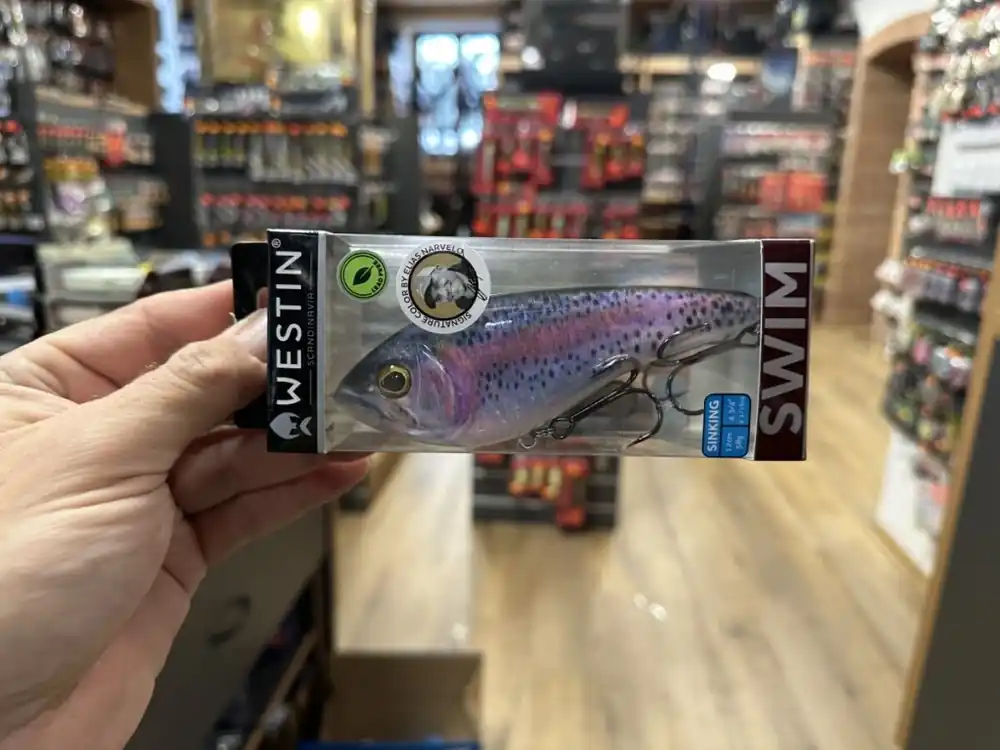 Westin Wobler Swim 12cm 58g Sinking Real Rainbow Trout Nakupujte Hned