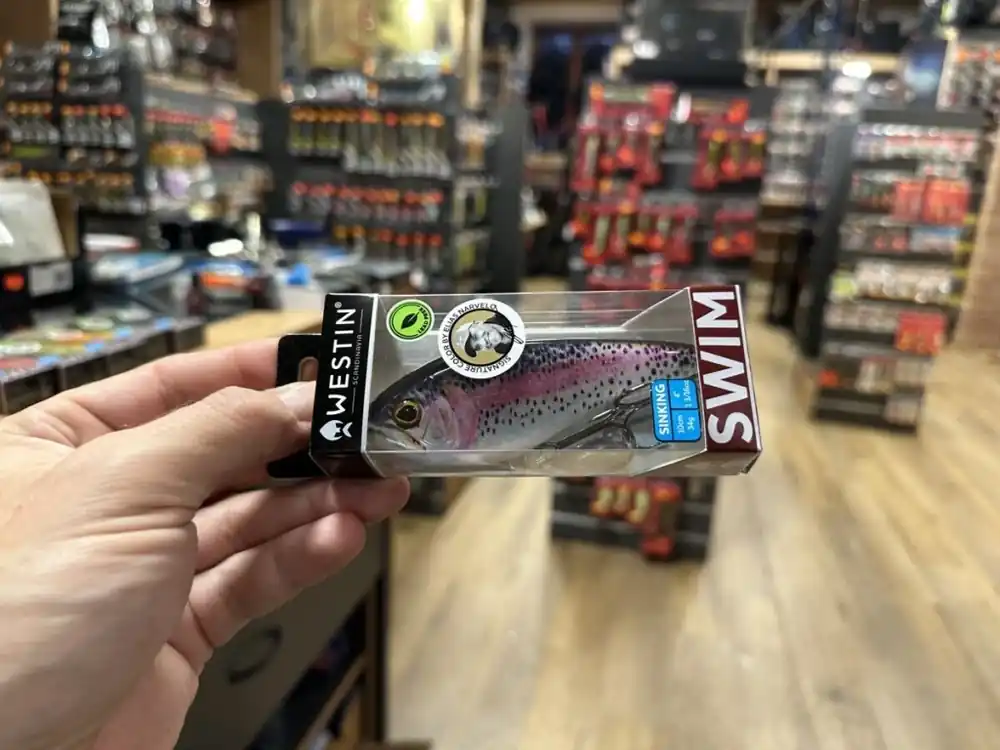 Rychlé Dodání Westin Wobler Swim 10cm 34g Sinking Real Rainbow Trout