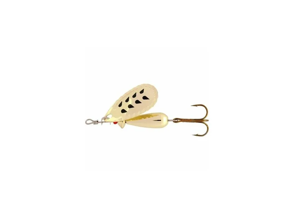 Rotační třpytka Abu Garcia Droppen 4g Gold Black Marks Dokud Zásoby Vydrží