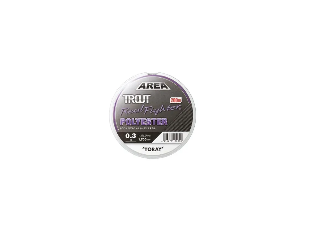 Polyester Trout Area Real Fighter 200 m 0.4 0,104 mm Výhodná Nabídka