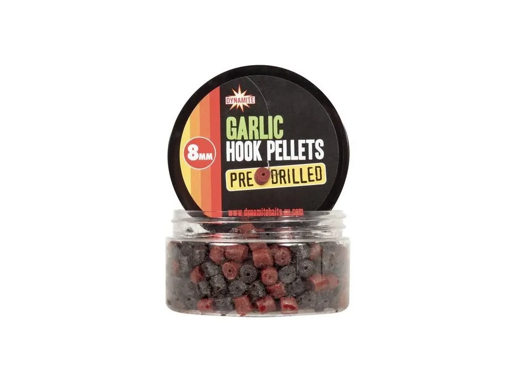 Bezpečná Platba Dynamite Baits Pellets Pre-Drilled Garlic Hook 8 mm