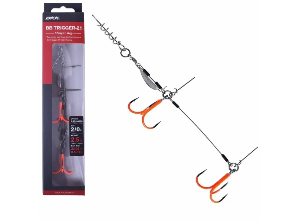 BKK Stinger BB Trigger-21 UVO Stinger Rig Velikost Oblíbený