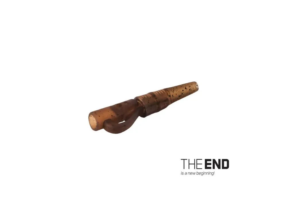 Závěsný PIN klip s gumičkou THE END / 10ks - G-ROUND Akční Cena