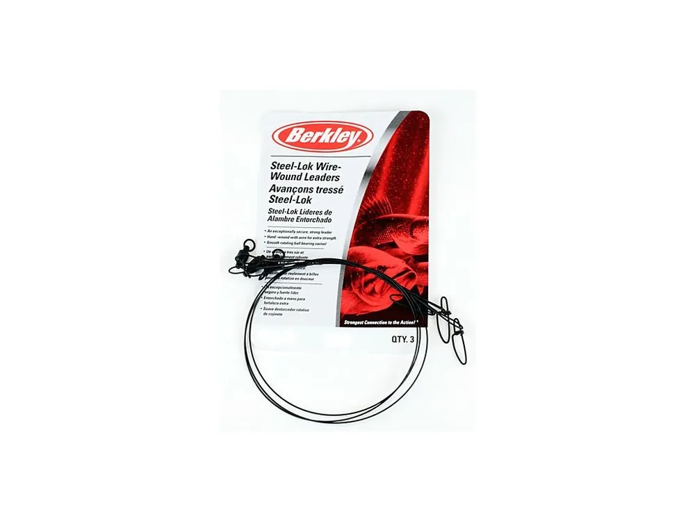 Přímo Od Výrobce Berkley Wire Wound Steelon Leaders 6in 20lb 3ks