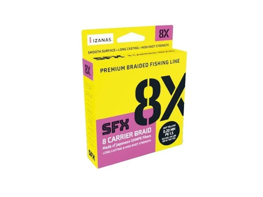 Speciální Cena Sufix SFX 8X 0,128 mm 7,3 kg 135 m tmavě zelená