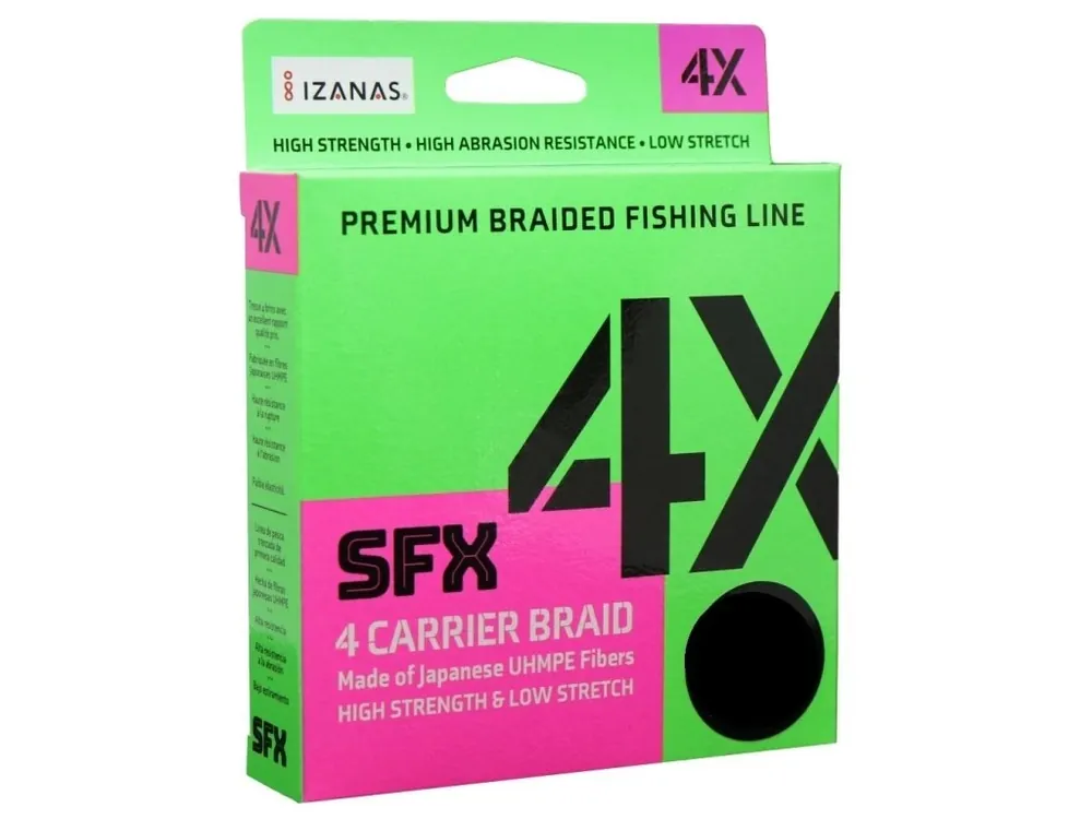 Sufix SFX 4X 0,104 mm 4,5 kg 135 m Tmavě zelená Pouze Dnes