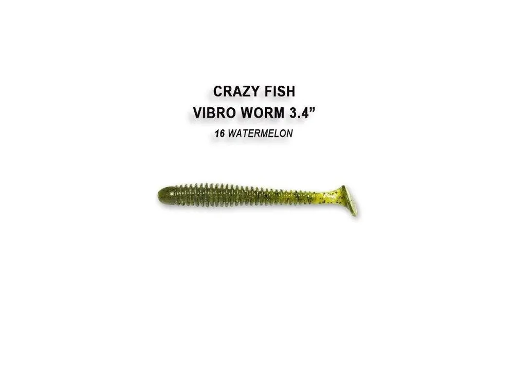 Vibro Worm 8,5 cm barva 16 watermelon floating Poslední Šance