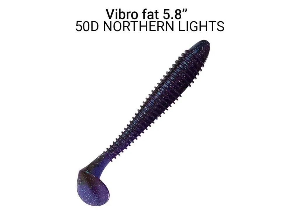 Vibro Fat 14,5 cm barva 50D Nothern Lights 3ks Cenová Bomba