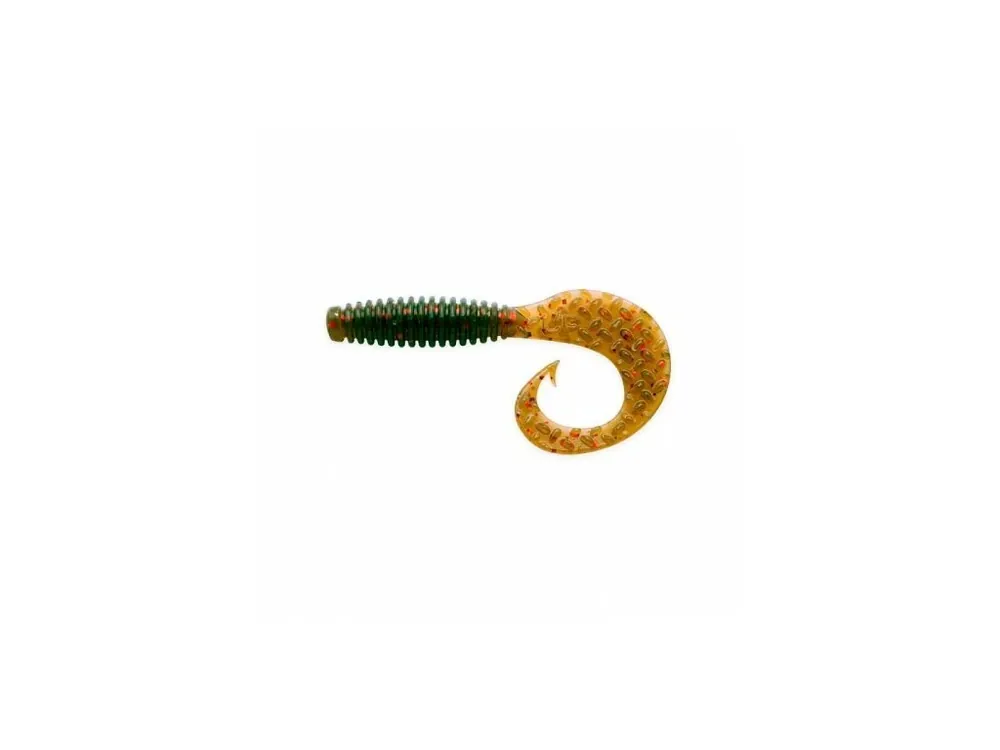 Gumová nástraha Upstream Swirl 3" 435 motor oil Cenově Výhodný
