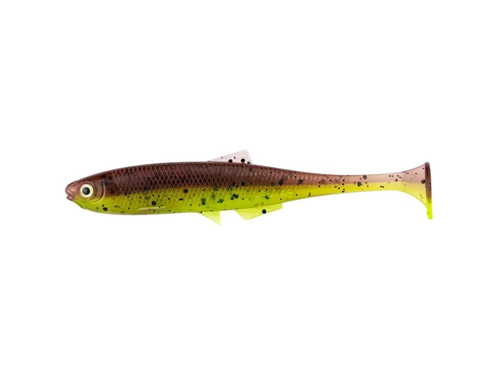 Sezónní Sleva Kofi Bleak Shad 6 cm Green Pumpkin Chartreuse