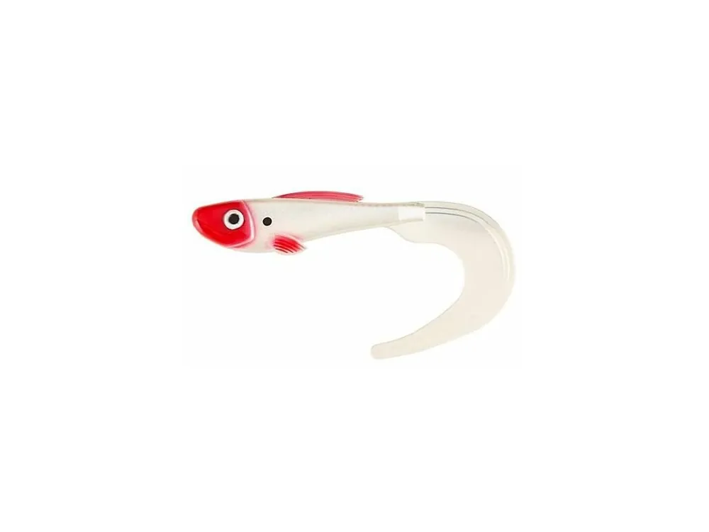 Speciální Cena Abu Garcia Beast Curl Tail Red Head 170mm 2ks