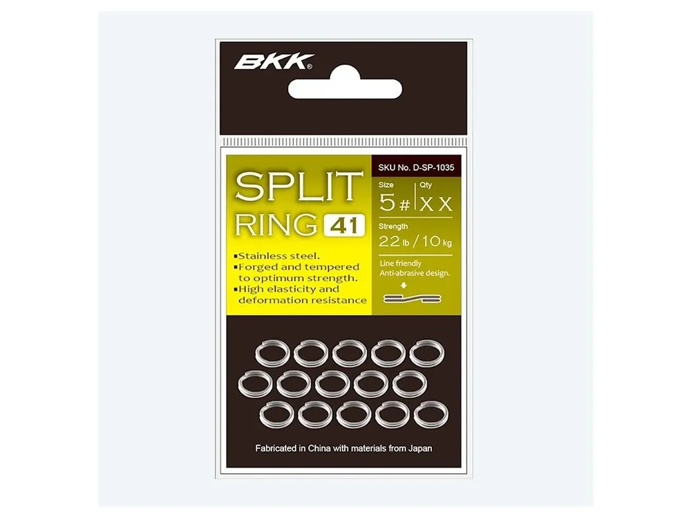 Speciální Cena BKK Kroužek Split Ring-41 Velikost 0 4kg 20ks