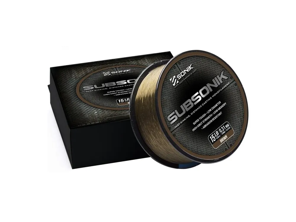 Pouze Dnes Sonik Vlasec Subsonik Brown 1200m 0,35mm 18lb