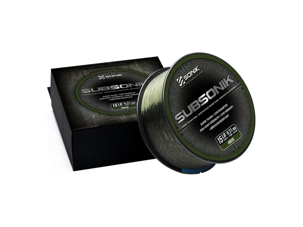 Sonik Vlasec Subsonik Green 1200m 0,35mm 18lb Cenová Bomba