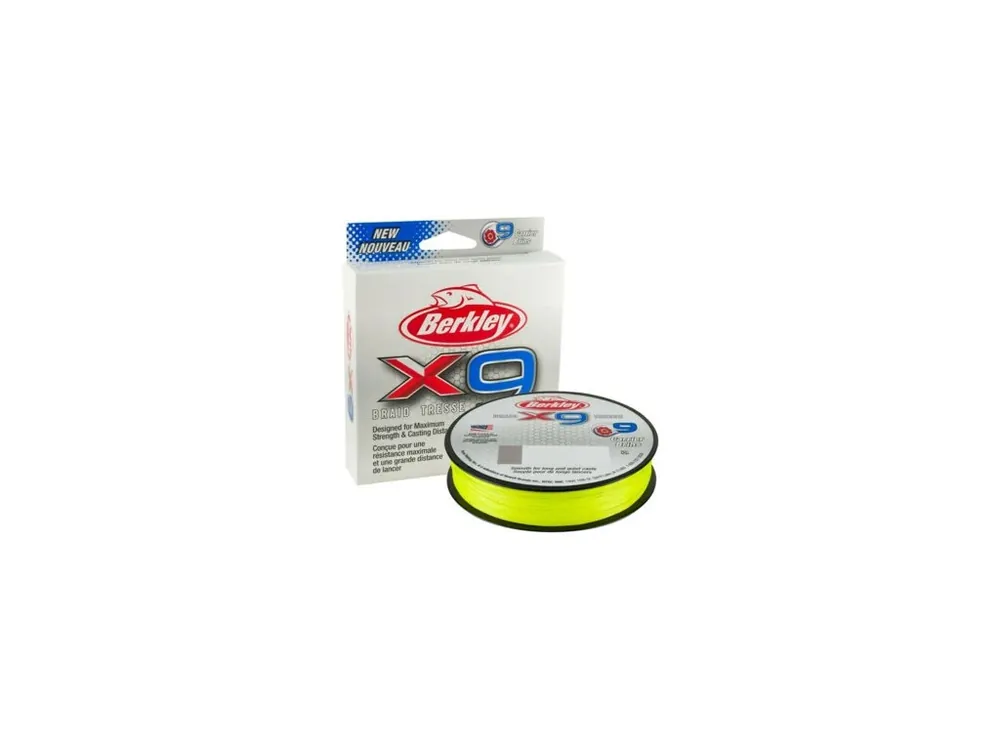 Berkley X9 Flame Green 0,12 mm 12,1 kg 150m Časově Omezené