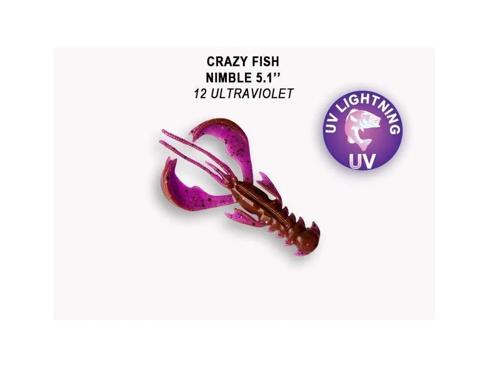 Expresní Doručení Nimble 12,5 cm 12 ultraviolet balení 3 kusy