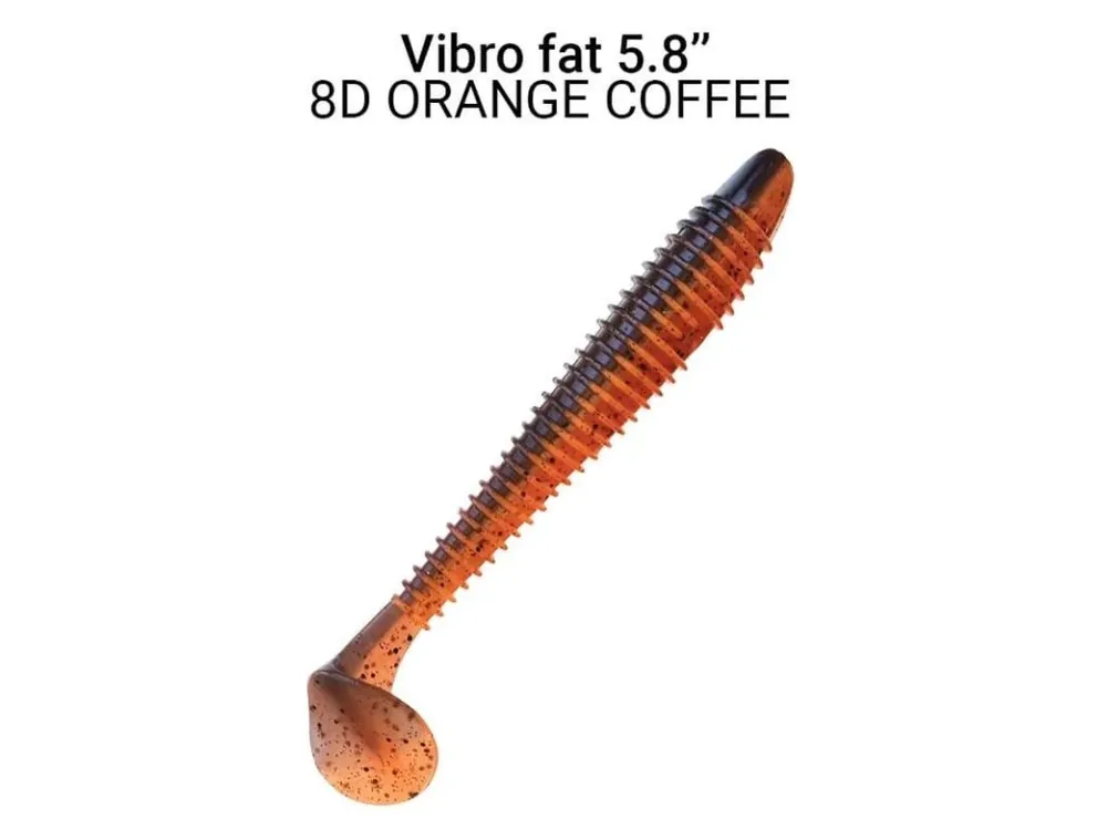 Vibro Fat 14,5 cm barva 8D orange coffe 3ks Tovární Cena
