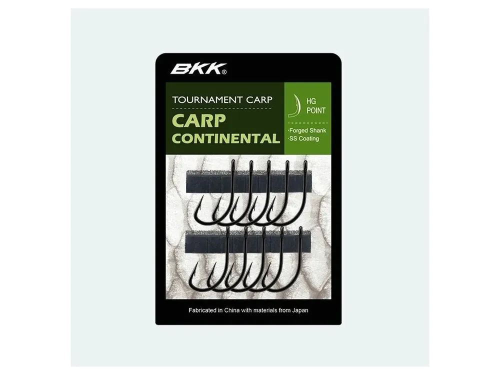Nejprodávanější BKK Háček Carp Continental Velikost 6 10ks