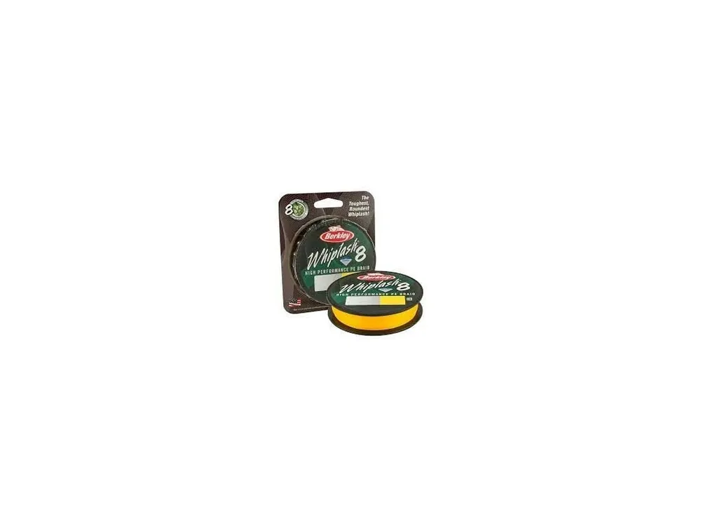 Cenová Bomba Berkley Whiplash8 Yellow 0,06mm 10,9kg 150m