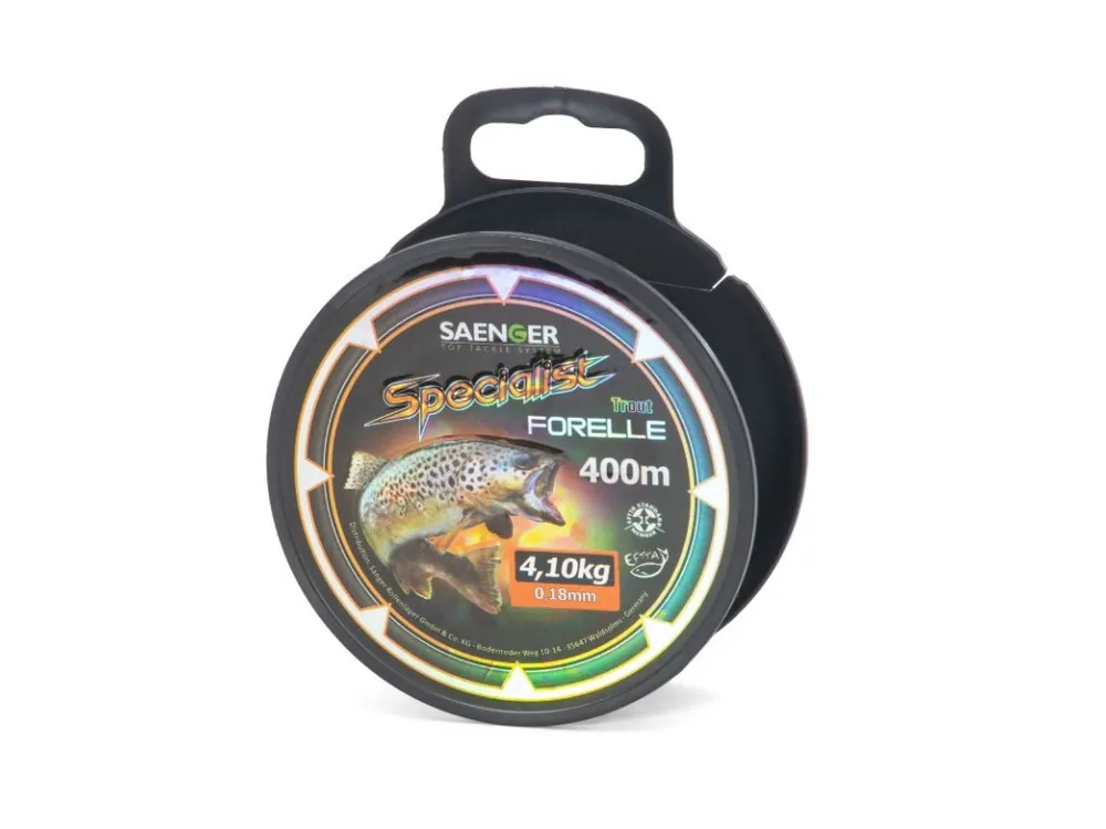 Expresní Doručení Saenger vlasec Trout (pstruh) 0,18 mm 400 m
