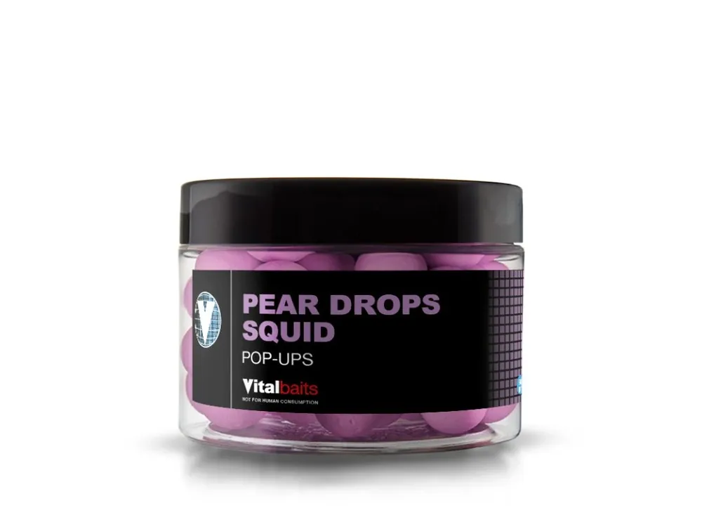 Top Prodej Vitalbaits Pop-Up Pear Drops-Squid 50g 14mm