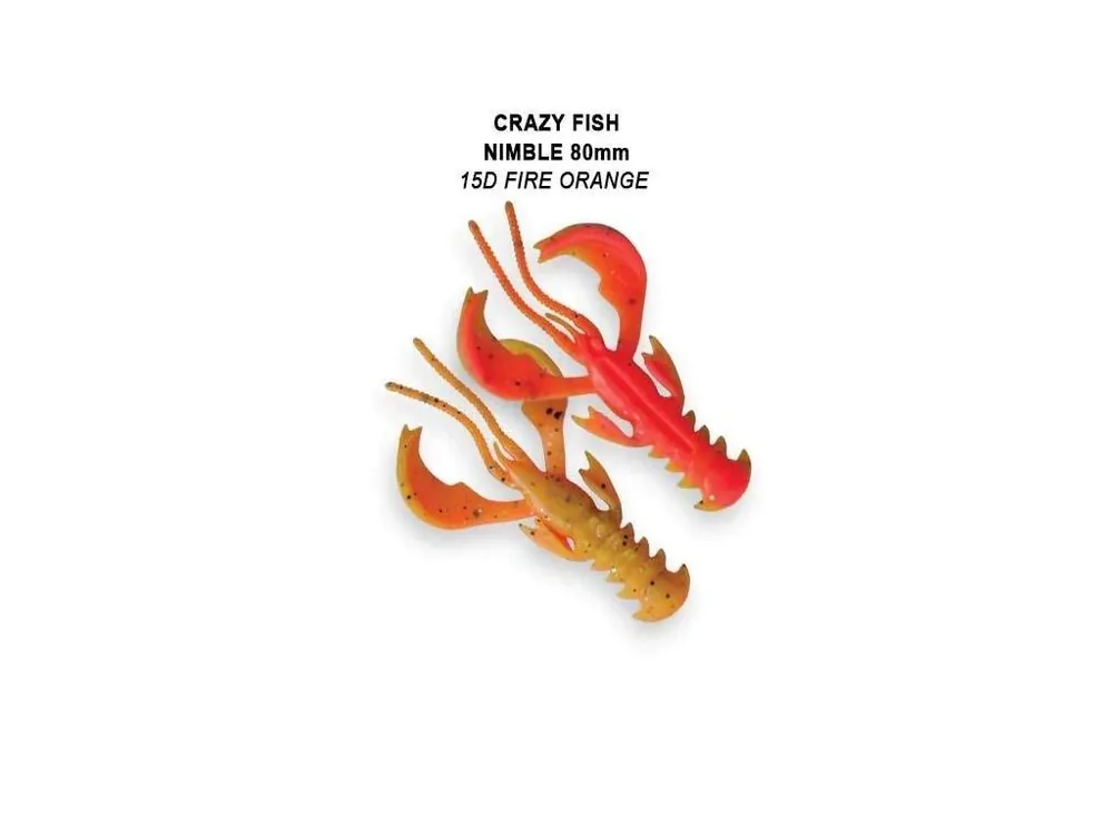 Nimble 8cm floating color 15D Fire orange Odeslání Ihned