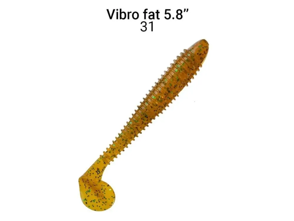 Vibro Fat 14,5 cm barva 31 light beer 3ks Autentický