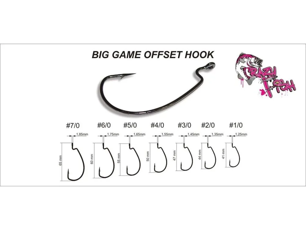 BIG GAME OFFSET HOOK vel. 4/0, balení 5ks Horká Nabídka