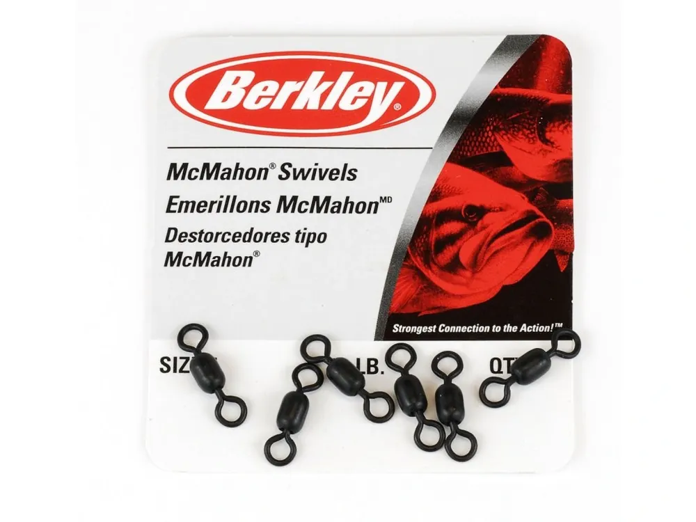 Berkley McMahon Swivels Size 7 60lb 10 ks Cenově Výhodný