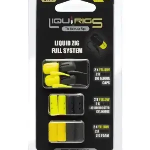 Liquirigs Liquid Zig System Black & Yellow 4+4+4pcs Časově Omezené