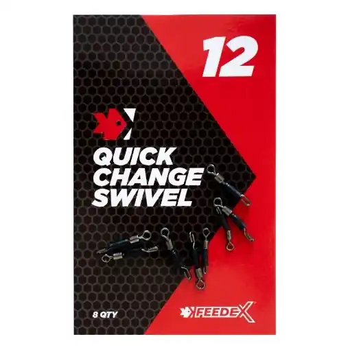 Oblíbený Feeder Expert QC Swivels Size 12 10pcs