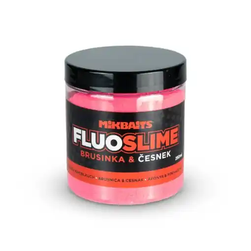 Mikbaits Fluo Slime Dip Cranberry Garlic 100g Výprodej