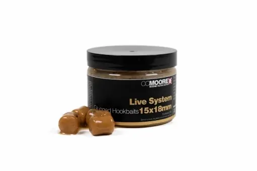 Akční Nabídka CC Moore Live System Boilie v dipu 15x18mm 35ks