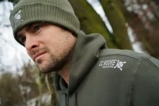 CC Moore Sweat à Capuche Khaki L Časově Omezené